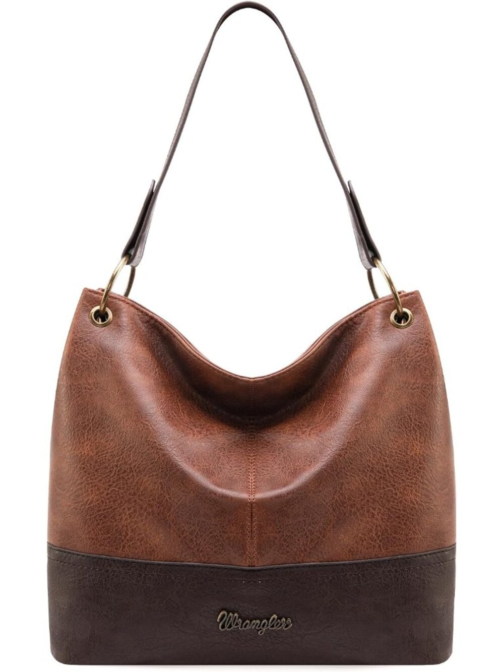 Wrangler Hobo Bags for Women Vegan Leather Top Handle Shoulder Purses and Handba